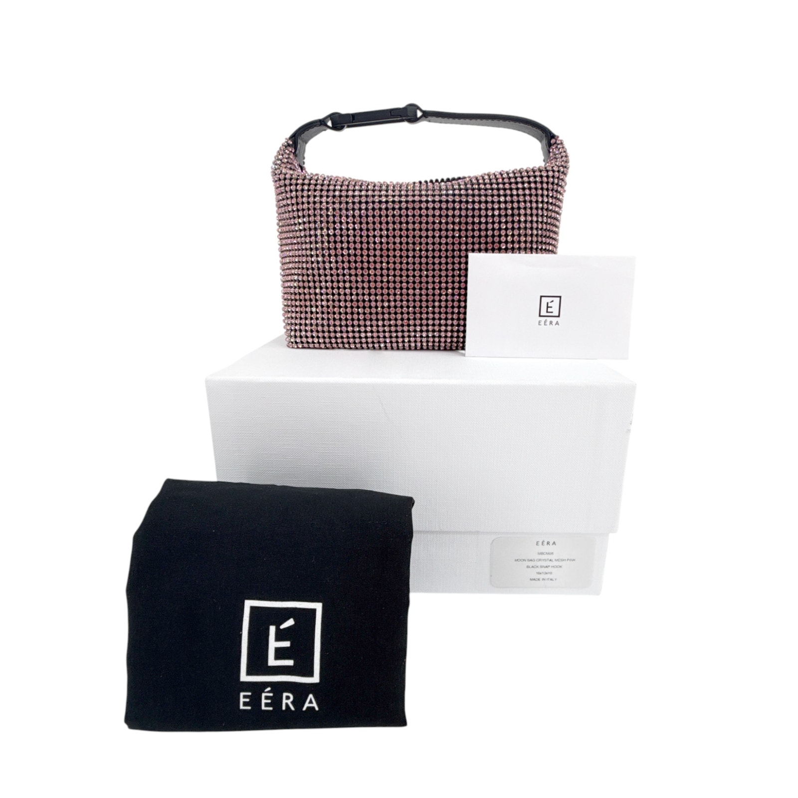 Eera Crystal Moonbag Mesh Pink — image 4 of 8